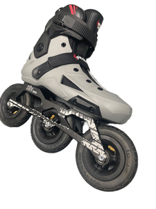 YSMLE Hard Boot SUV marco montaje <span class=keywords><strong>3</strong></span> ruedas 125mm neumáticos sin cámara todoterreno patín en línea - Product Image 3