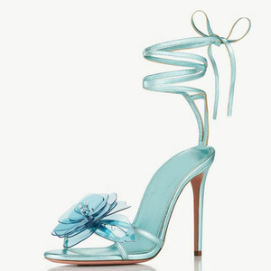 รองเท้าส้นสูงแบบเปิดนิ้วเท้าประดับดอกไม้ 3 มิติ ไซส์ใหญ่ 45 สำหรับผู้หญิง สไตล์เซ็กซี่ สายรัดข้อเท้าแบบไขว้ ส้นเข็ม - Product Image 5