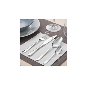 Juego de cuchara de cuchillo y tenedor plateado, cubiertos de mesa de acero inoxidable, cuchara, palillos y tenedor, juego de cubiertos con caja portátil - Product Image 2