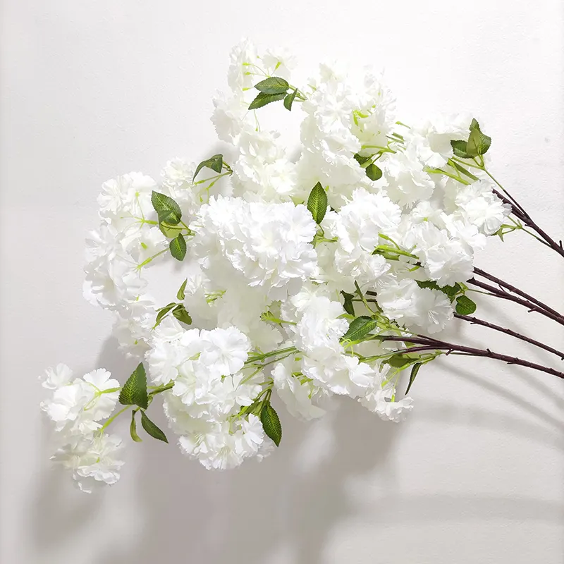 Flor de cerejeira artificial personalizada, flor de cerejeira, ramos de flores, flor de cerejeira, árvore para decoração de casamento