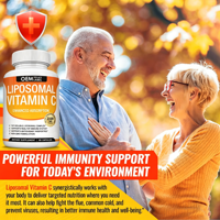 Vitamine C Liposomale en Gros 2100mg 90 Capsules Absorption Améliorée Soutien Immunitaire Marque Privée OEM
