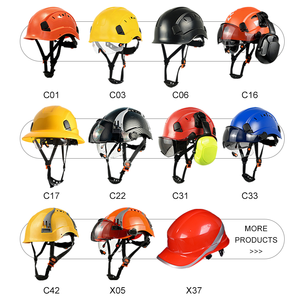 Cappello di sicurezza professionale di alta qualità per arrampicata da costruzione e costruzione di elmetti per elmetti di sicurezza - Product Image 4