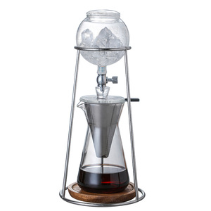 <span class=keywords><strong>Café</strong></span> goutte à goutte verre étanche à l'air cafetière glacée filtre pichet Mini cafetière à infusion froide - Product Image 1