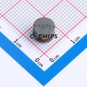 Inducteur de puissance SDR0805-471KL SMD, 7,8x7,8 mm (Inductance : 470 µH) (Précision : 10 % Courant nominal : 340 mA) - Product Image 1