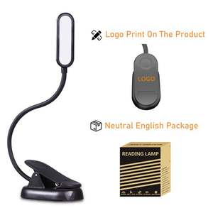 YARRAE couleur ambre Rechargeable livre lumière soins des yeux bleu blocage Clip veilleuse chevet LED lampe <span class=keywords><strong>de</strong></span> lecture - Product Image 3