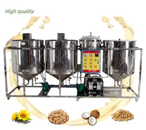BTMA SH-1 small crude edible Factory plant cooking oil refining machine oil refinery equipment