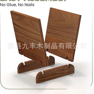 Organisateur de disques vinyles en bois, 13x12x14 pouces, grande capacité, jusqu'à 50 albums, support d'affichage pour CD - Product Image 2