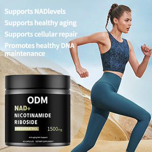 OEM/ODM Nicotinamide liposomal Riboside NAD + Plus Capsules Resvératrol Quercétine Suppléments à base de plantes Anti-âge Éclaircissement de la peau - Product Image 4