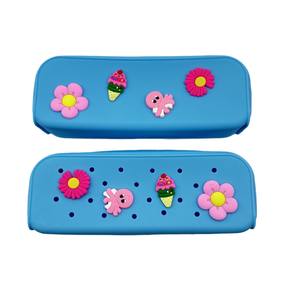 กระเป๋าใส่ดินสอมีรูมีซิปขนาดใหญ่ทำจากซิลิโคนสุดสร้างสรรค์แบบพกพา - Product Image 5