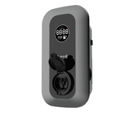 Chargeur de véhicule électrique AC JET 230V/380V 32A 7KW 11KW 22KW T2S avec contrôle par application, IEC 62196, courant nominal 16A, nouvelle arrivée, station de recharge OCPP