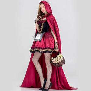 Costume de cosplay de Cendrillon - Ensemble de cape ornée de dentelle - Tenue de fête sur le thème des <span class=keywords><strong>contes</strong></span> de fées pour Halloween - Product Image 3