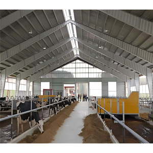 Estructura Metálica Prefabricada para Establos, con Corte y Soldadura, Estructura de Acero, Instalación Rápida, para Cría de Ganado Vacuno - Product Image 3