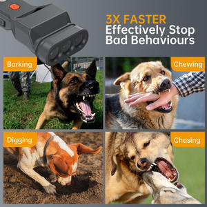 Nuevo Dispositivo disuasorio de ladridos para perros efectivo recargable por USB, repelente de perros LED para entrenamiento de perros antiladridos ultrasónico de 10M - Product Image 6