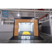 Abri de voiture préfabriqué en acier personnalisé, avec structure métallique galvanisée, portable, pour jardin extérieur, abri à outils, maisonnette, abri de voiture pour entrepôt