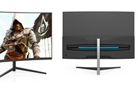 Moniteur de jeu pour PC de 27 pouces, 240 Hz, écran LCD, ordinateur de bureau, moniteur de jeu incurvé LED