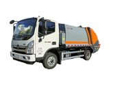 Camion à ordures diesel au meilleur prix, équipé d'un compacteur pour une compression efficace des déchets et un fonctionnement quotidien fiable