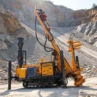 Foreuse RC à circulation inversée sur chenilles à haute efficacité pour la prospection minérale et l'exploitation de roches dures