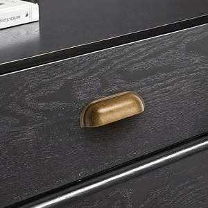 דלת ארון פליז מוצקה גבוהה ידית ידיות שולחן ארון ארון בגדים ארון בגדים ימשוך מגירות וחומרה רהיטים - Product Image 4