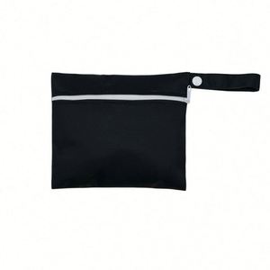 Custom Logo Reusable Mini Wet Cloth <b>Menstrual</b> Breast <b>Pads</b> 7X5.5 Inch Swim Diaper Zipper Bag Promotional Gifts - Product Image 3