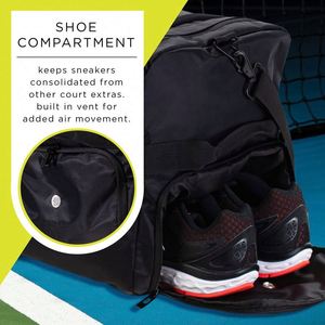 Muestra gratuita de mochila deportiva para pickleball, bolsa para 3-4 raquetas, bolsa para palas de pickleball - Product Image 4