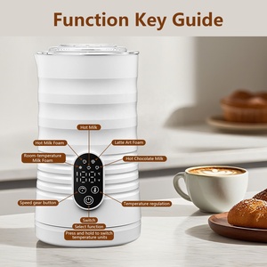 Nuovo Arrivo 2026: Montalatte Elettrico Magnetico Automatico 5 in 1 OEM per Cappuccino, <span class=keywords><strong>Latte</strong></span> e Cioccolata Calda - Product Image 3