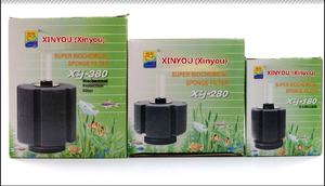 XY-180/280/380 éponge <span class=keywords><strong>filtre</strong></span> biochimique efficace silencieux crevettes eau douce eau salée Aquarium réservoir de poissons Purification de l'eau Bio - Product Image 3