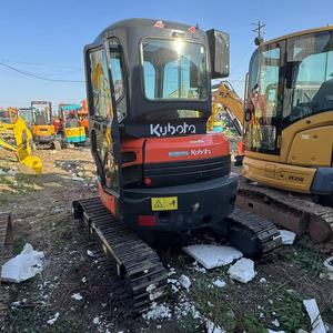 รถขุดเล็กมือสอง Kubota U35 แบบ Zero Tail พร้อมใช้งาน รถขุดขนาดเล็ก Kubota U35 สำหรับงานเกษตรและวิศวกรรม - Product Image 5