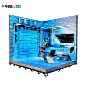 Top Quality 3D Effect Immersive Experience Customized Modern Exhibition Hall HD Eye Protection Naked Eye 3D Led Display