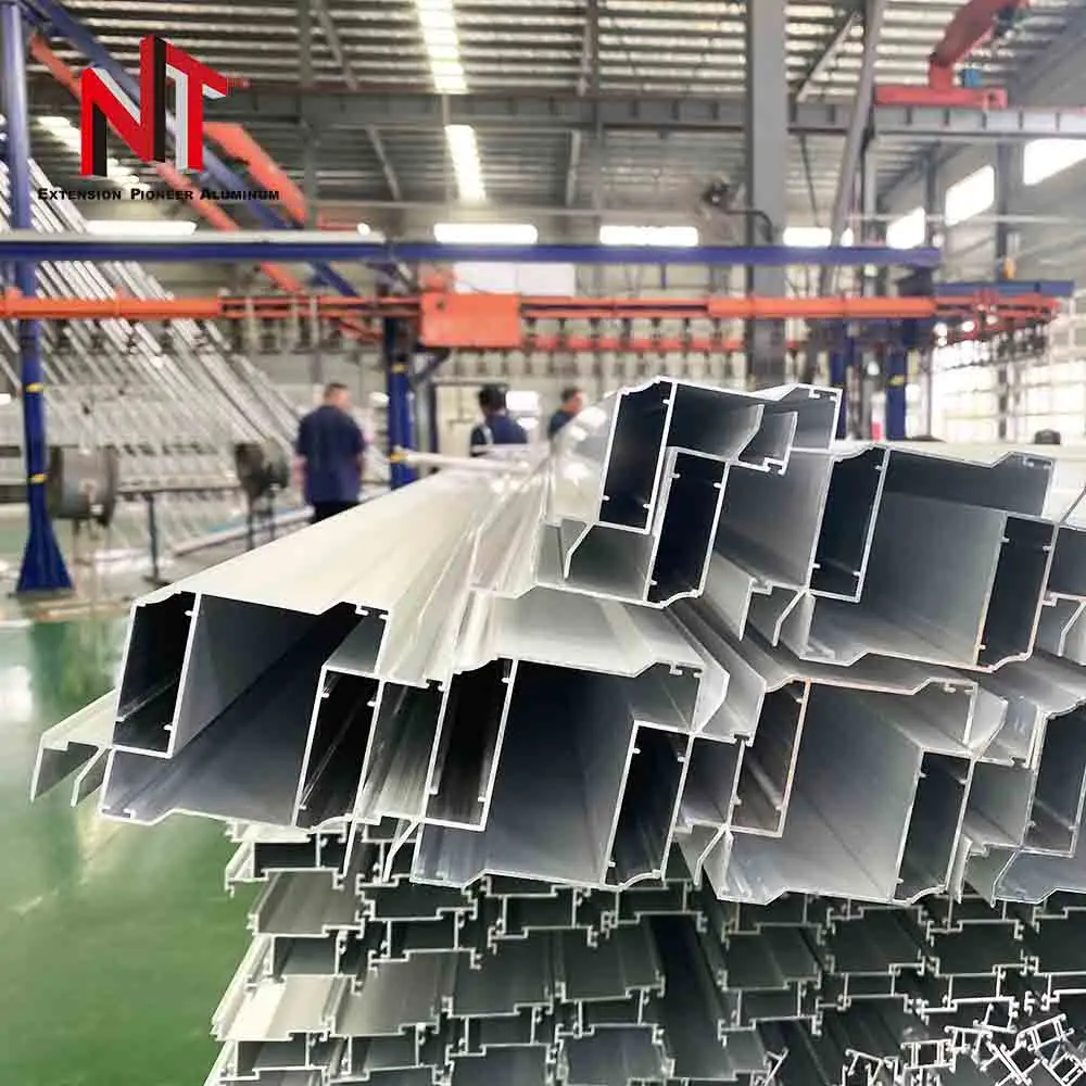 NUOTUO 광동 수출 알루미늄 프로파일 공장 가격 OEM ODM 알루미늄 합금 슬라이딩 도어 테두리 프로파일