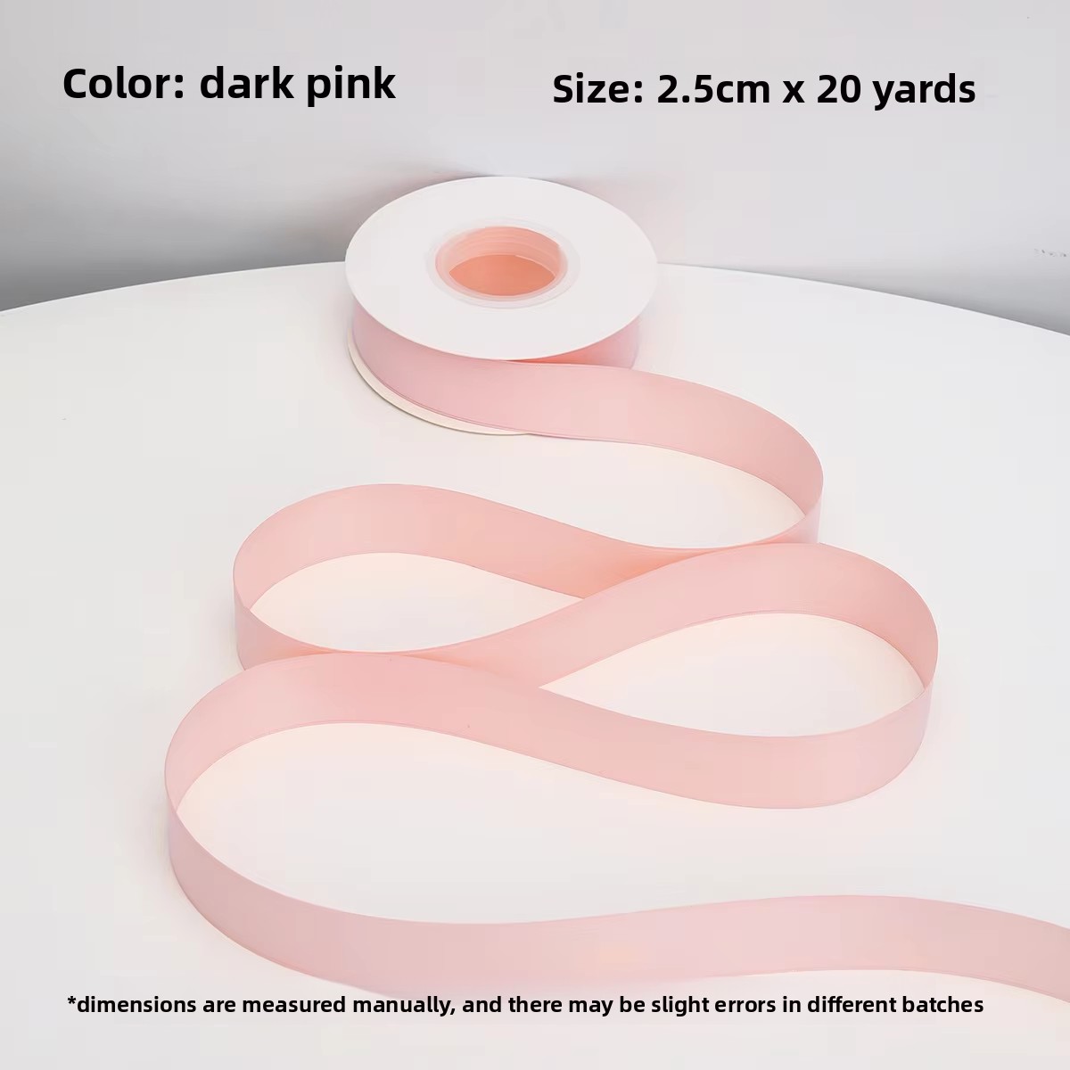2,5 cm [rose] 20 mètres