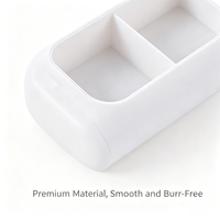 Organisateur de pilules intelligent portable de haute qualité avec boîte de rangement en plastique, fonctions de rappel et de minuterie d'alarme