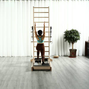 Attrezzatura Fitness per Yoga e <span class=keywords><strong>Pilates</strong></span>, Trainer da Parete con Scala Scorrevole Bidirezionale - Product Image 6
