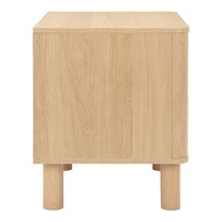 Table de chevet moderne en bois avec 1 tiroir pour chambre à coucher