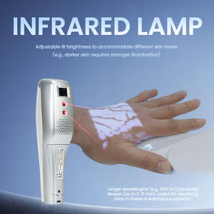 Aist Hospital Visible Infrarrojo Detector Visor Localizador Transiluminador Pantalla de vasos sanguíneos de mano Proyección Buscador de venas - Product Image 2