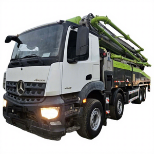 Bombas de hormigón usadas montadas en camión para construcción 2020, con pluma de 56m, 59m, 62m, 63m, componentes principales: motor y propulsor - Product Image 1