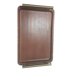 Bamboo <b>Tea</b> <b>Tray</b> Rectangular With Handle 30x20x5cm For Serving Dishes Restaurant Use - Product Image 5