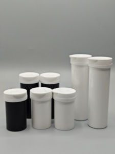 Botella Desecante de 30 ml con Tapa Abatible, Envase de Plástico para Polvo Sólido, para Pastillas Medicinales, Superficie para Serigrafía - Product Image 5