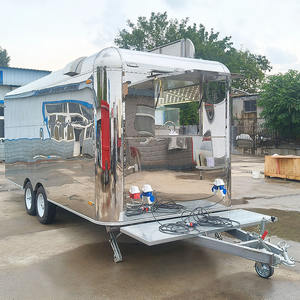 Food Truck Américain Standard avec Cuisine Mobile, Friteuse, pour Hot-dogs, Pizza, Tacos, Churros, Frites, Crêpes - Product Image 2