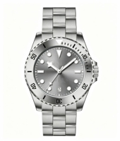 Montre classique pour homme de haute qualité avec logo personnalisé, résistante à l'eau 10ATM, super lumineuse, en titane, mécanique, à bracelet.
