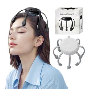 0728 2026 เครื่องนวดศีรษะแบบสั่นสะเทือนหลายความถี่ ชาร์จไฟได้ 8 ขา นวดหนังศีรษะ นวดเนื้อเยื่อลึก รูปทรงปลาหมึก - Product Image 3