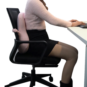 <span class=keywords><strong>Almohada</strong></span> de Soporte <span class=keywords><strong>Lumbar</strong></span> para <span class=keywords><strong>silla</strong></span> de oficina y coche, cojín ajustable para la espalda - Product Image 1