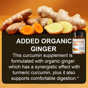 Fabricant OEM LDJ, capsules de curcuma, 120 comprimés, vitamine C, <span class=keywords><strong>propolis</strong></span> d'abeille, gingembre, huile MCT, extrait de poivre noir, soutien immunitaire pour adultes - Product Image 5