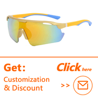 Nouvelles Lunettes de Soleil Sportives Polarisées UV400 pour Hommes et Femmes, Monture PC, Verres Dafas De Sol, Tendance Cyclisme
