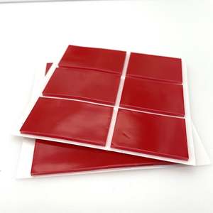 Ruban adhésif double face en acrylique rouge, haute adhérence et transparent, idéal pour la pose automobile et les travaux manuels - Product Image 6