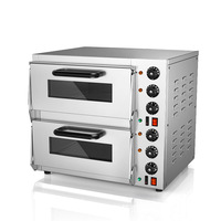 Four électrique commercial et domestique multifonctionnel, mini-four entièrement automatique pour la cuisson de gâteaux et aliments