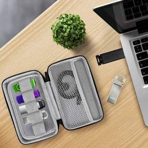 Estuche Portátil Personalizado con Logotipo, Carcasa Rígida de EVA para Memoria USB, Bolsa Organizadora de Herramientas de Viaje Impermeable - Product Image 3