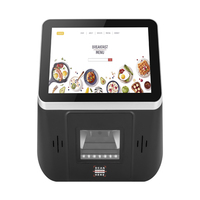 Terminal de point de vente tactile Licon 8 pouces Windows 10, kiosque publicitaire, lecteur de codes-barres 2D, vérificateur de prix, supermarché J4125 128 Go