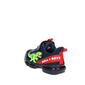 Dnal2130 blu elettrico Sneakers basse per bambini ha portato le scarpe sportive illuminate con Logo per l'autunno che cammina scarpe leggere per bambini - Product Image 2