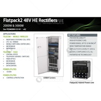 Module redresseur ELTEK Flatpack 2 haute efficacité 48VDC/3000W 241119.105 pour alimentation électrique CC de télécommunications