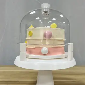 热卖蛋糕架，带发光二极管蛋糕架托盘，用于婚礼派对公司派对